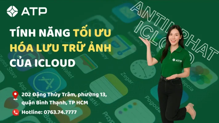 Tính năng tối ưu hóa lưu trữ ảnh của iCloud