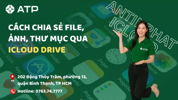Cách chia sẻ file, ảnh, thư mục qua iCloud Drive