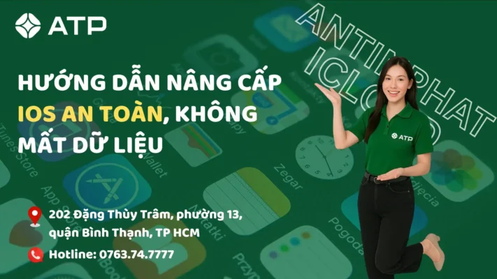 Hướng dẫn nâng cấp iOS an toàn, không mất dữ liệu