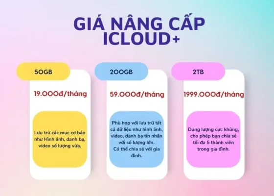 Tối ưu dung lượng bộ nhớ iPhone
