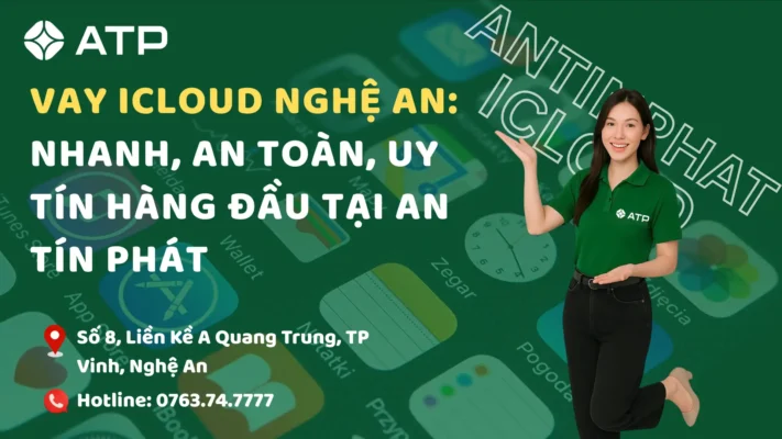 Vay iCloud Nghệ An, Cầm đồ iPhone TP Vinh