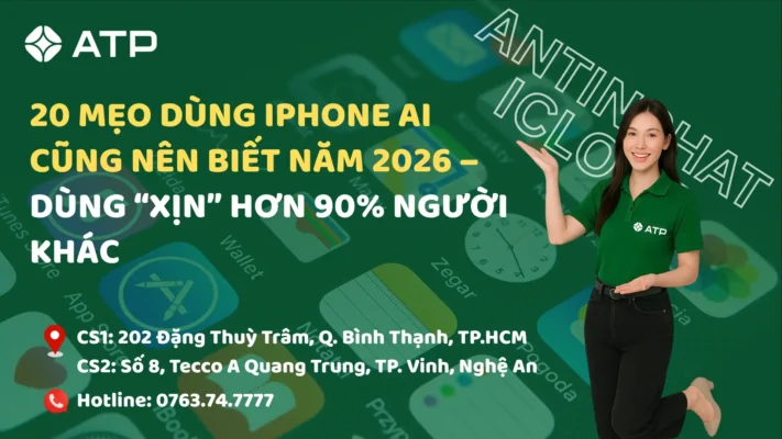 20 mẹo dùng iPhone ai cũng nên biết năm 2026 – Dùng “xịn” hơn 90% người khác