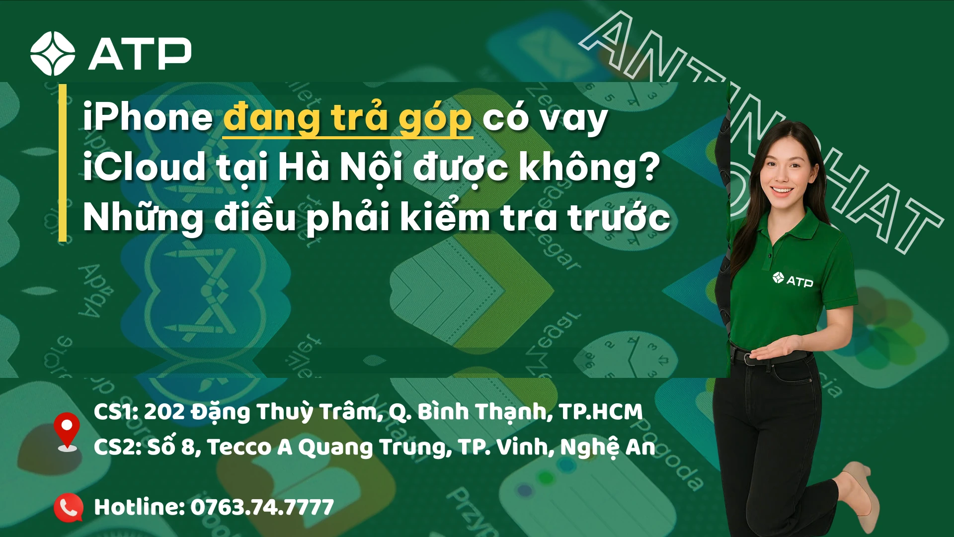 iPhone đang trả góp có vay iCloud tại Hà Nội được không? Những điều phải kiểm tra trước