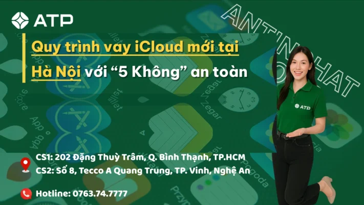 quy trình vay iCloud mới tại Hà Nội