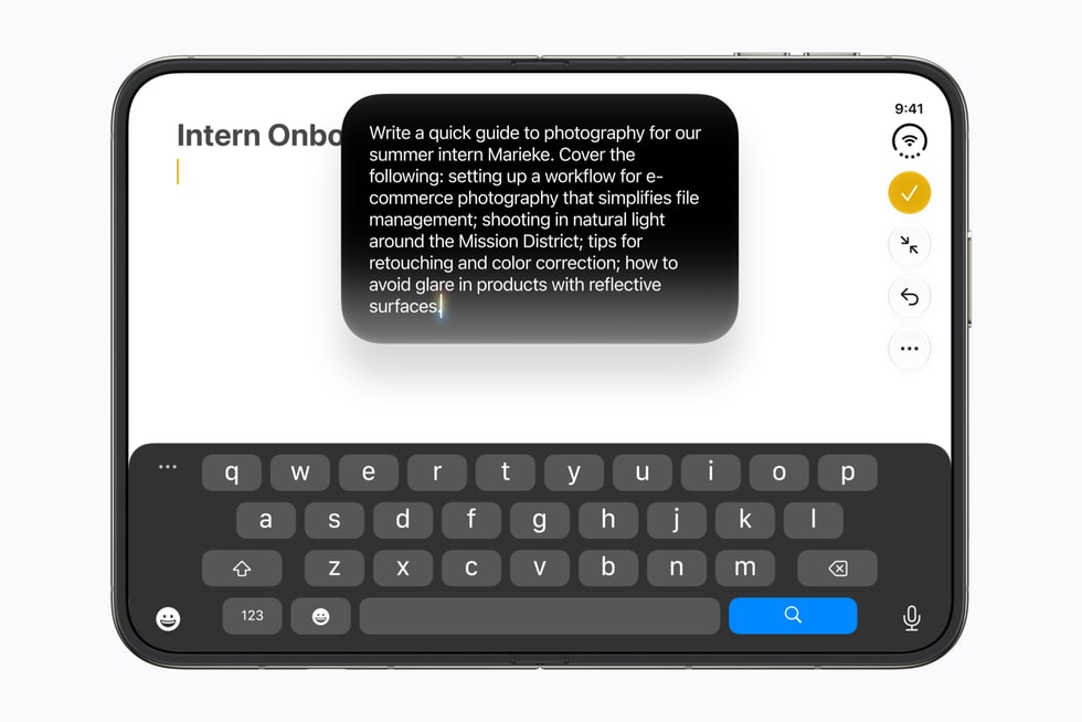 Tính năng viết với Siri trên iPhone Duo
