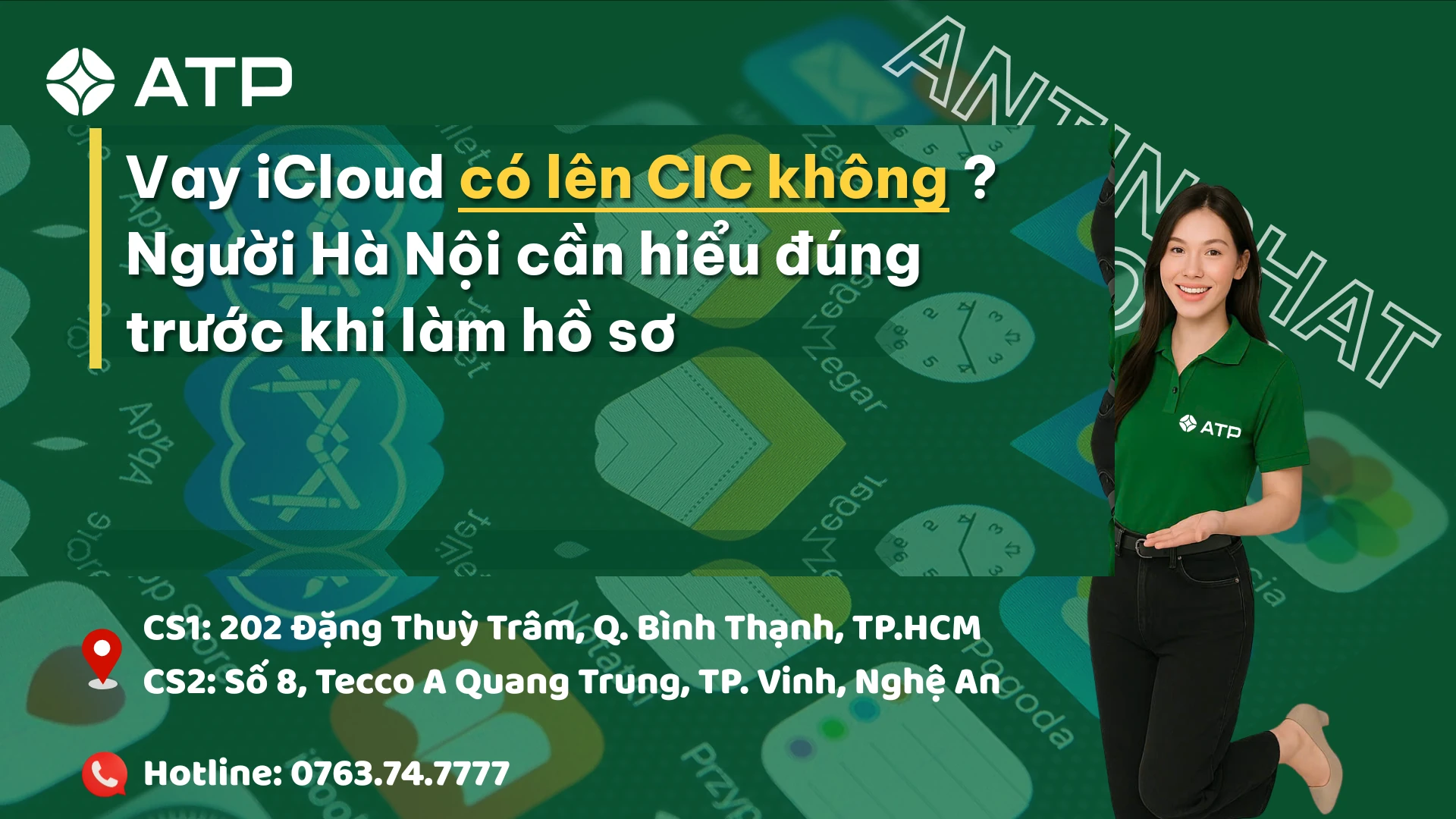 Vay iCloud có lên CIC không? Người Hà Nội cần hiểu đúng trước khi làm hồ sơ