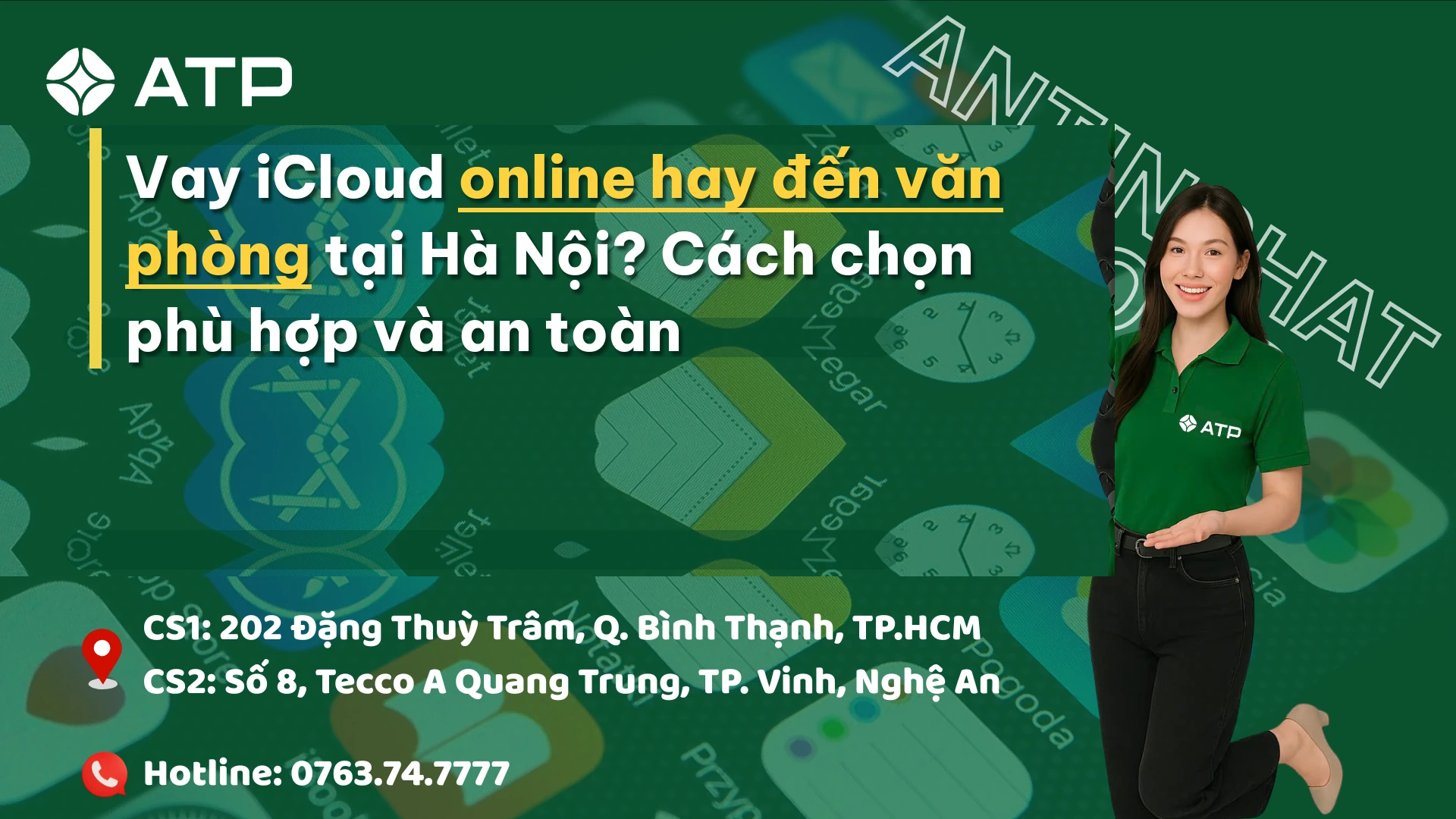 Vay iCloud online hay đến văn phòng tại Hà Nội? Cách chọn phù hợp và an toàn
